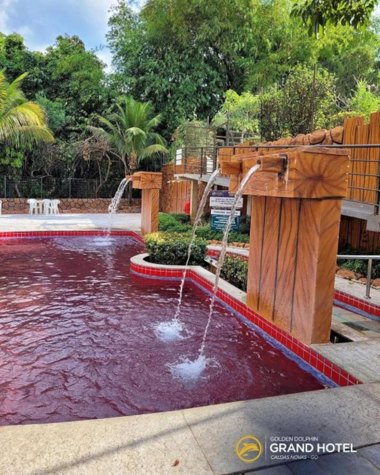 Caldas Novas, Golden Dolphin Grand Hotel, Quarto Sala Cozinha Aconchegante, Ap 361 Ngoại thất bức ảnh